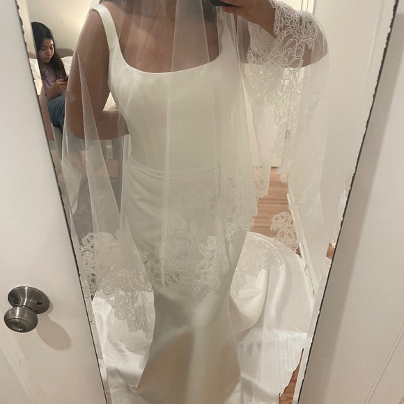 Anthropology wedding dress